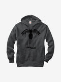 Venom Logo Drip Pattern Hoodie