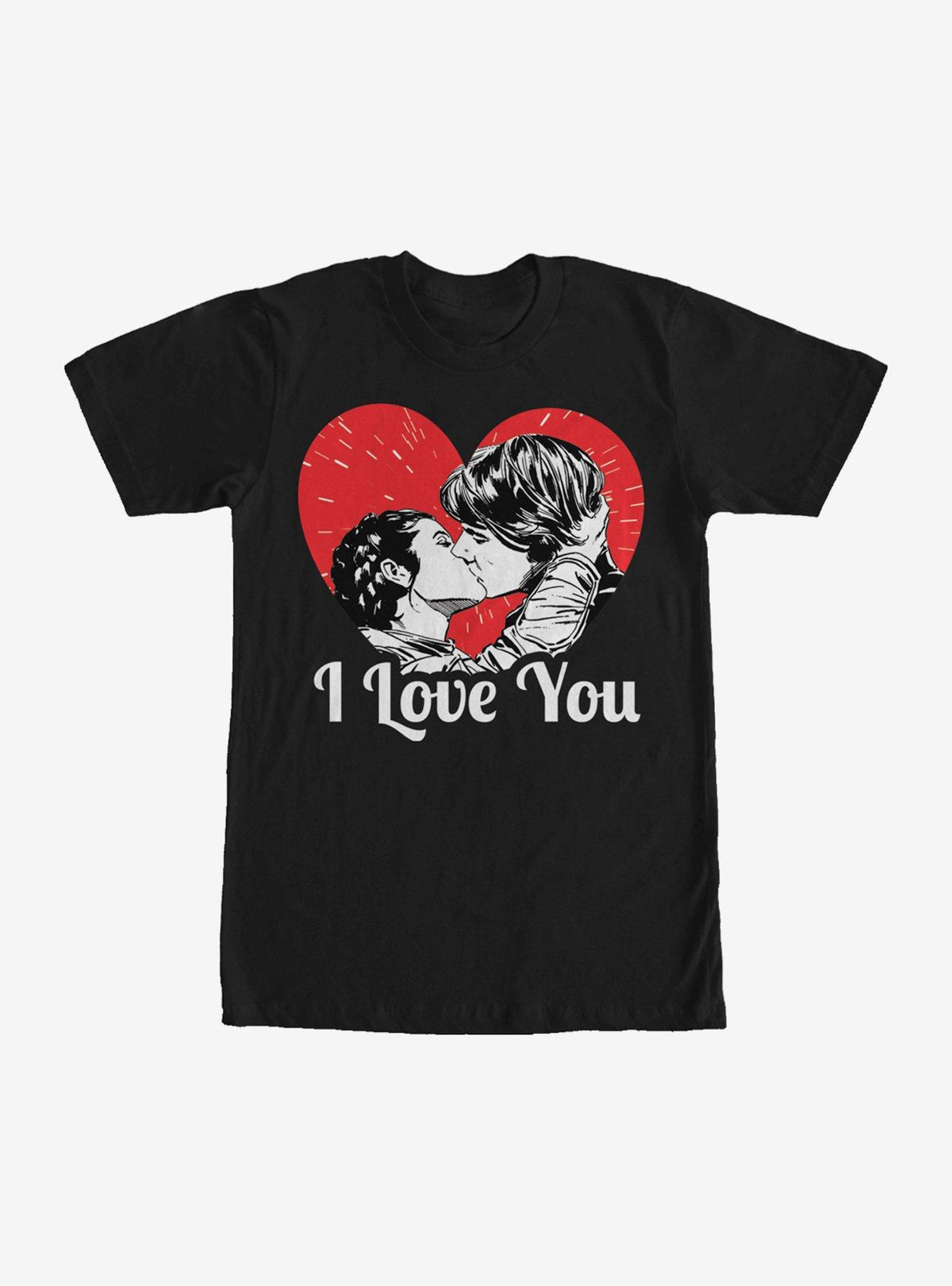 Star Wars Han And Leia I Love You Heart T-shirt | Trendy Graphic Tee