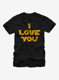 Star Wars Princess Leia I Love You T-Shirt | Premium Unisex T-Shirt, Trending Graphic Tee