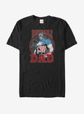 Marvel Father's Day Captain America Honorable T-Shirt | Premium Unisex T-Shirt, Trending Graphic Tee