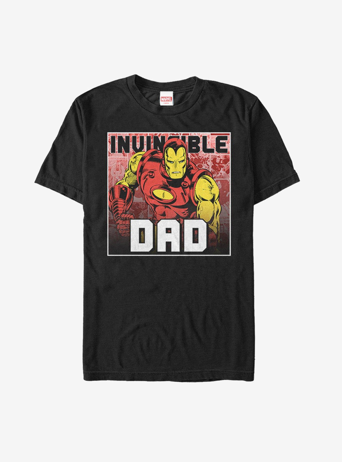 Marvel Father's Day Iron Man Invincible Comic T-Shirt | Premium Unisex T-Shirt, Trending Graphic Tee