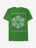 Star Wars Christmas Yoda Snowflake T-Shirt T-Shirt | Streetwear Vibe | Top Pick For Fans