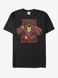 Marvel Father's Day Iron Man Invincible Dad T-Shirt | Premium Unisex T-Shirt, Trending Graphic Tee