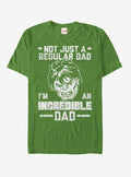 Marvel Father's Day Hulk Not Regular Dad T-Shirt | Premium Unisex T-Shirt, Trending Graphic Tee