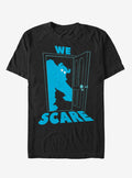 Disney Pixar Monsters Inc Sulley Scares Doorway T-shirt | Trendy Graphic Tee
