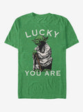 Lucasfilm Star Wars Lucky Yoda T-Shirt | Premium Unisex T-Shirt, Trending Graphic Tee