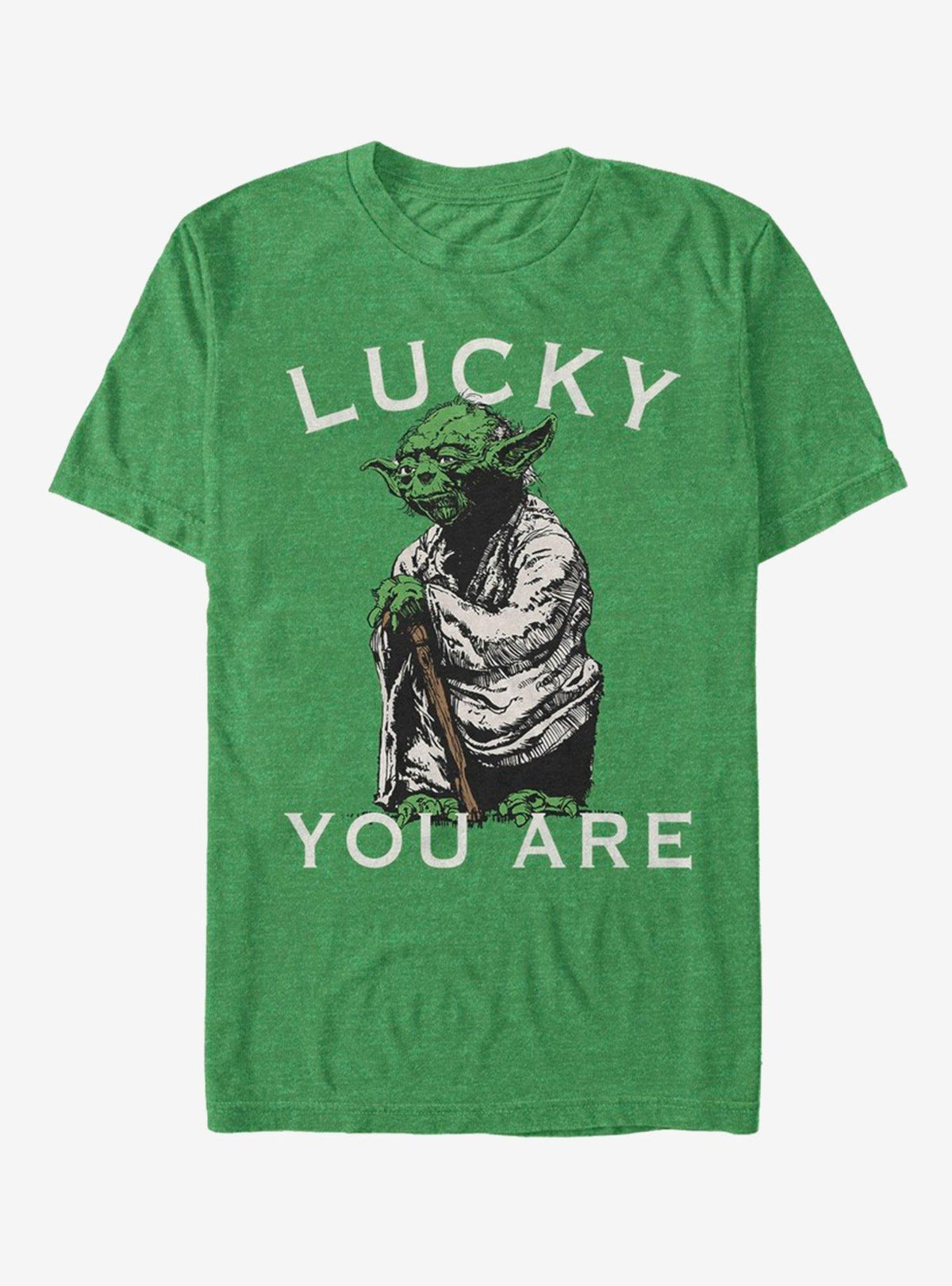 Lucasfilm Star Wars Lucky Yoda T-Shirt | Premium Unisex T-Shirt, Trending Graphic Tee