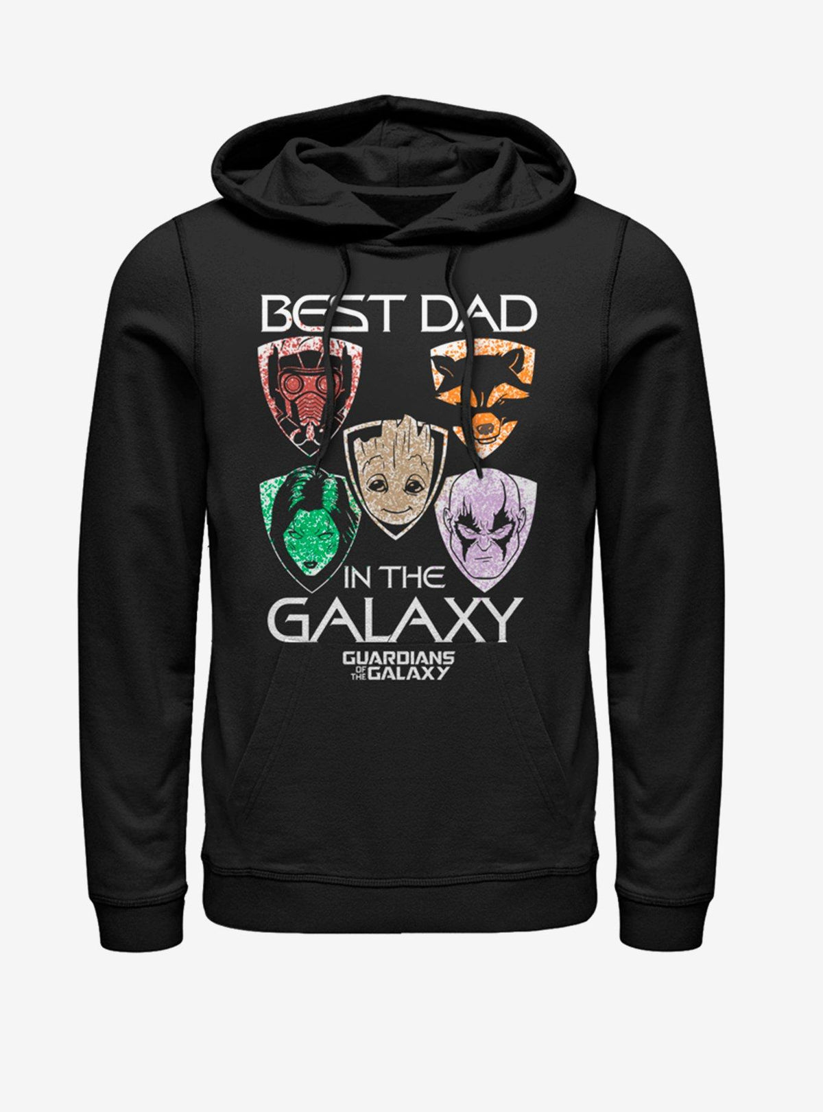 Marvel Guardians of the Galaxy Best Galaxy Dad Hoodie