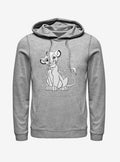 The Lion King Simba Splatter Hoodie