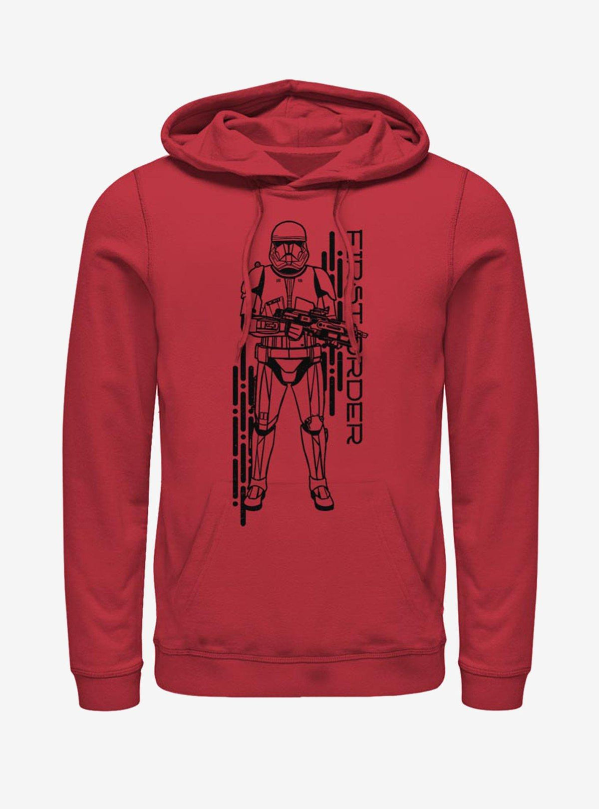 space adventure Episode IX Rise of Skywalker Red Trooper Project Red Hoodie