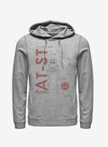 space adventure The Mandalorian AT-ST Raider Hoodie