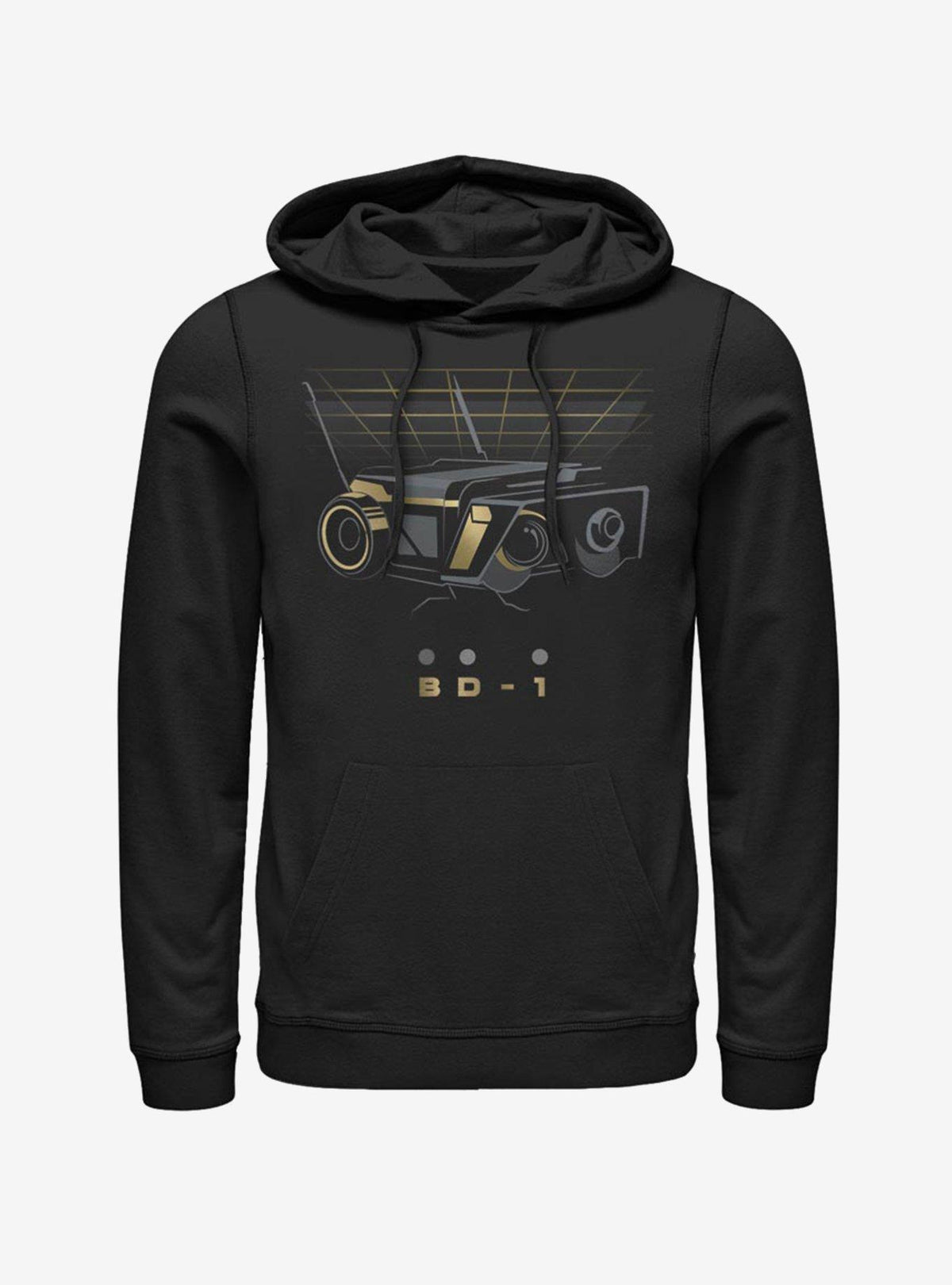 space adventure Jedi Fallen Order BD-1 Gold Hoodie