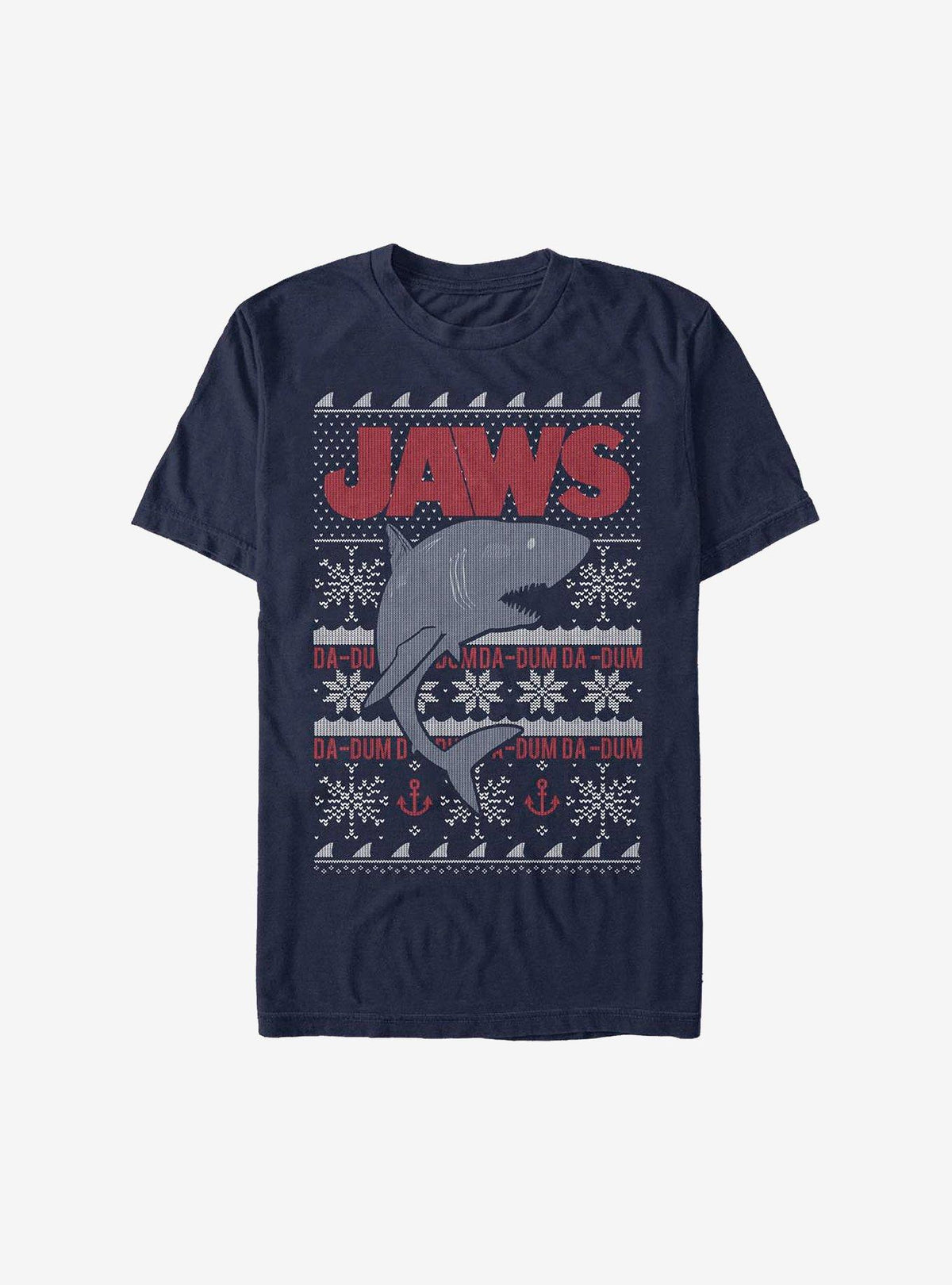 Jaws Christmas Pattern Sweater T-Shirt T-Shirt | Exclusive Edition | Top Pick For Fans