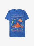 Disney Pixar Sea Christmas Pattern Sweater T-Shirt T-Shirt | Viral Style | Trending Now