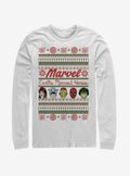 Marvel Avengers Merriest Heroes Ugly Christmas Long-Sleeve T-Shirt T-Shirt | Premium Graphic | Great Gift Idea