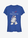 Star Wars You R2-D2 Awesome Girls T-Shirt | Premium Unisex T-Shirt, Trending Graphic Tee