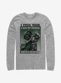 Star Wars Darth Vader Mean Green Long-Sleeve T-Shirt | Premium Unisex T-Shirt, Trending Graphic Tee