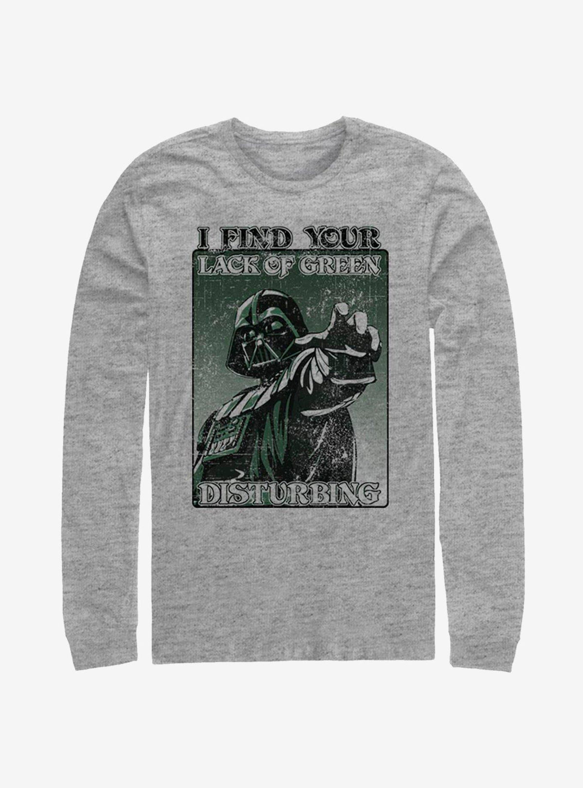 Star Wars Darth Vader Mean Green Long-Sleeve T-Shirt | Premium Unisex T-Shirt, Trending Graphic Tee