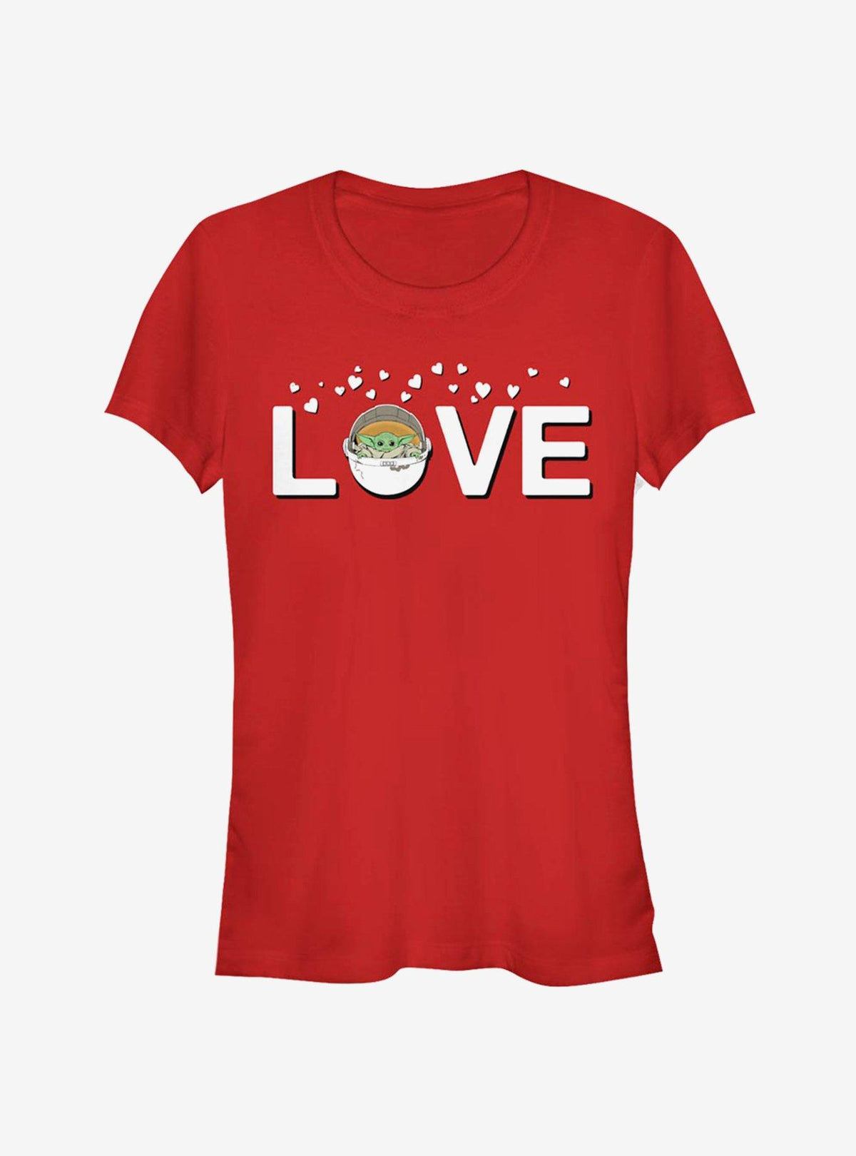 Star Wars The Mandalorian The Child Love With The Child Girls T-Shirt | Premium Unisex T-Shirt, Trending Graphic Tee