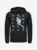Star Wars The Clone Wars Anakin Text Hoodie