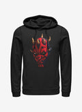 space adventure The Clone Wars Maul Face Hoodie