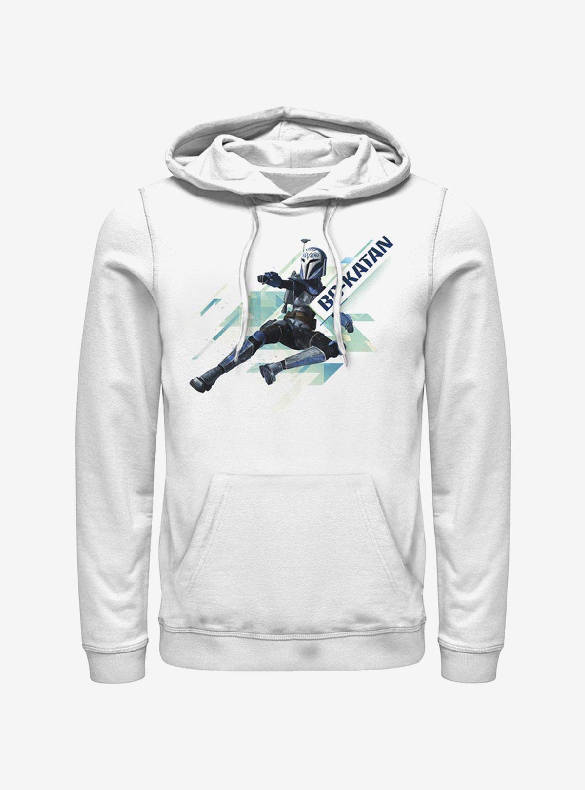 space adventure The Clone Wars Bok Angled Hoodie
