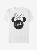 Disney Minnie Mouse Bow Bride T-shirt | Trendy Graphic Tee