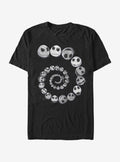 The Nightmare Before Christmas Jack Emotions Spiral T-Shirt T-Shirt | Trending Design | Trending Now