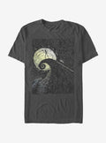 The Nightmare Before Christmas Spiral Hill T-Shirt T-Shirt | Aesthetic Graphic | Perfect For Daily Wear