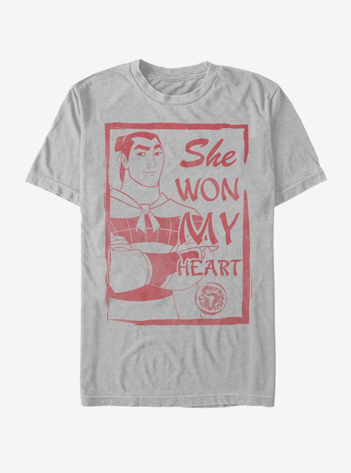 Disney Mulan Li Shang She Won My Heart T-shirt | Trendy Graphic Tee