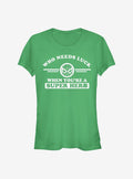 Marvel Spider-Man Spidey Clover Collegiate Girls T-Shirt | Premium Unisex T-Shirt, Trending Graphic Tee