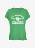 Marvel The Hulk Clover Collegiate Girls T-Shirt | Premium Unisex T-Shirt, Trending Graphic Tee