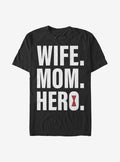 Marvel Black Widow Wife Mom Black Widow T-Shirt | Premium Unisex T-Shirt, Trending Graphic Tee