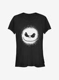 Disney The Nightmare Before Christmas Jack Splatter Girls TShirt T-Shirt | Holiday Edition | Perfect Holiday Gift