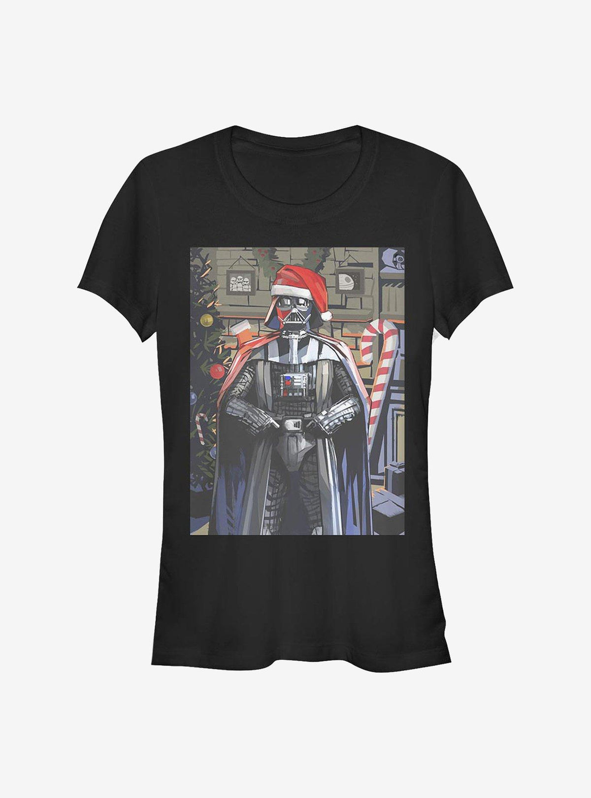 Star Wars Christmas Greetings Girls T-Shirt T-Shirt | Aesthetic Graphic | High Demand Item
