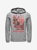 space adventure The Mandalorian Mad Mando Poster Hoodie