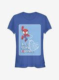 Marvel Spider-Man Stick Together Girls T-Shirt | Premium Unisex T-Shirt, Trending Graphic Tee
