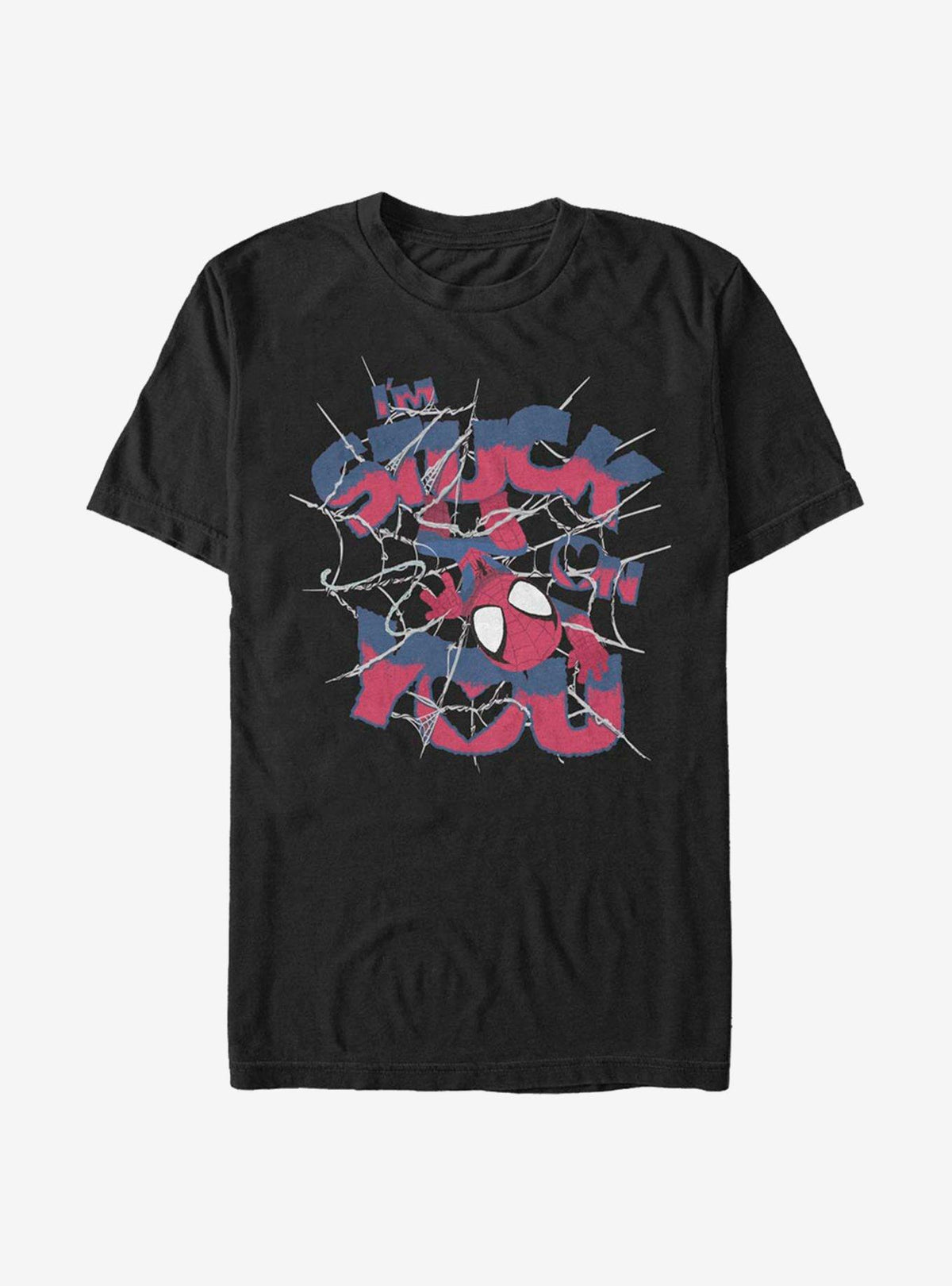 Marvel Spider-Man Stuck On You T-Shirt | Premium Unisex T-Shirt, Trending Graphic Tee