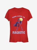 Marvel X-Men Magnetic Love Girls T-Shirt | Premium Unisex T-Shirt, Trending Graphic Tee