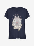 Star Wars One In A Mill Girls T-Shirt | Premium Unisex T-Shirt, Trending Graphic Tee