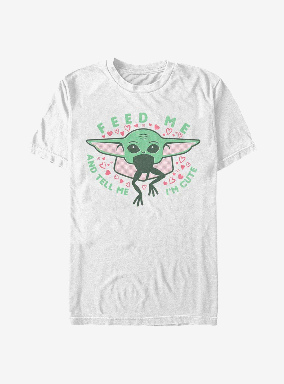 Star Wars The Mandalorian Feed Me And Tell Me I'm Cute The Child T-Shirt | Premium Unisex T-Shirt, Trending Graphic Tee