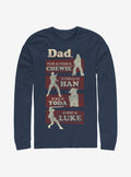 Star Wars Dad Is Long-Sleeve T-Shirt | Premium Unisex T-Shirt, Trending Graphic Tee