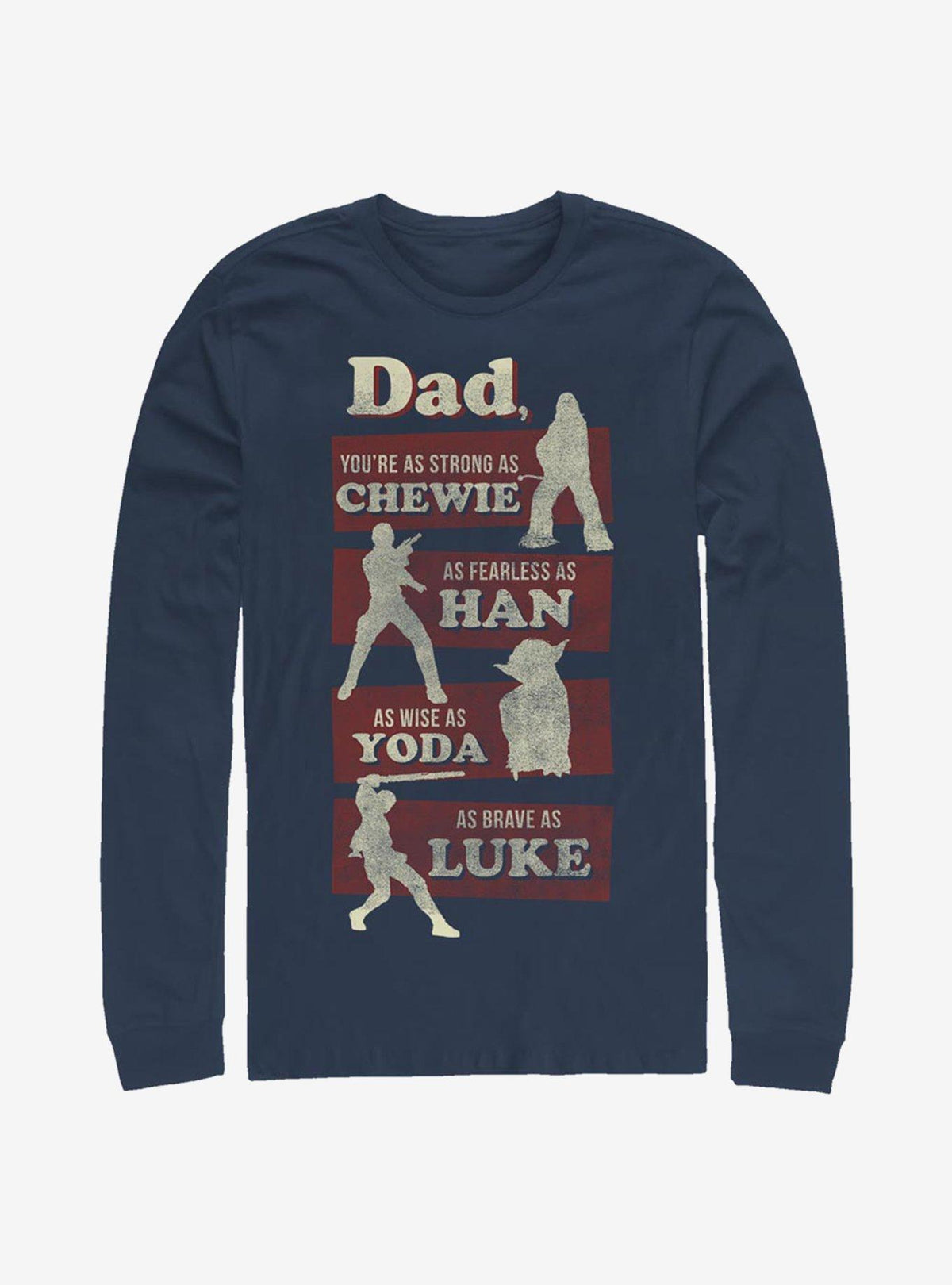 Star Wars Dad Is Long-Sleeve T-Shirt | Premium Unisex T-Shirt, Trending Graphic Tee