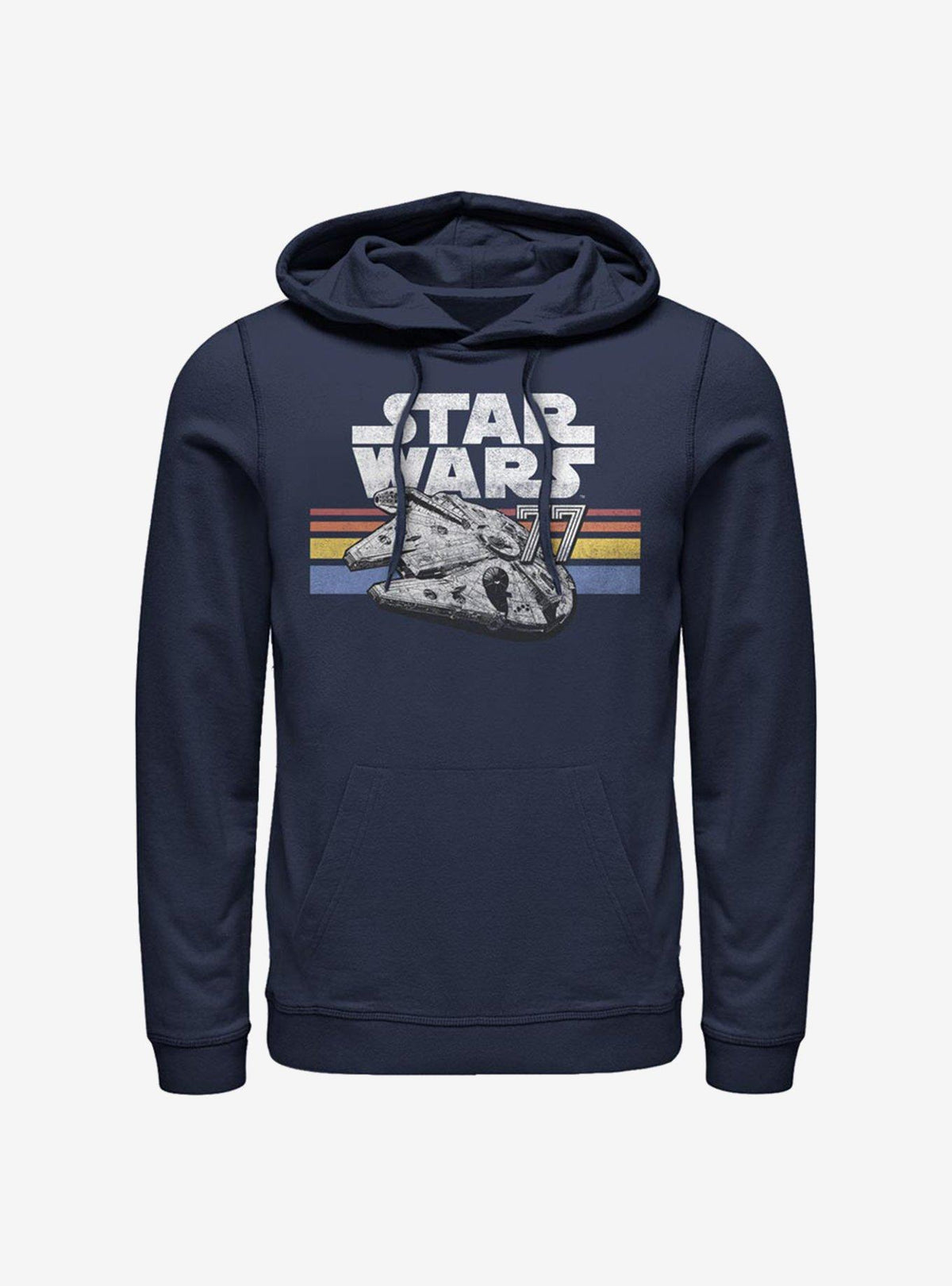 space adventure Vintage Falcon Stripes Hoodie 3