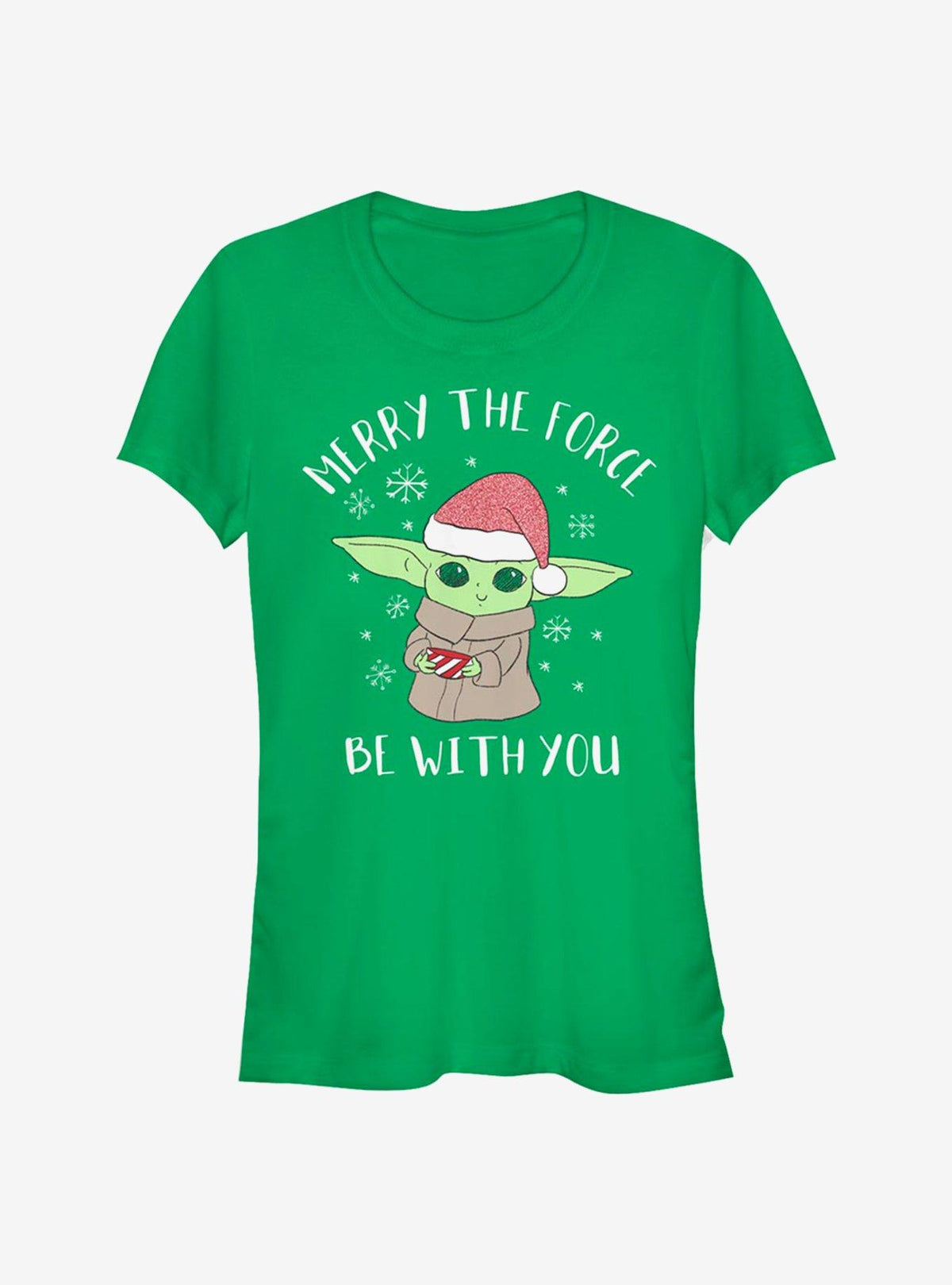 Star Wars The Mandalorian The Child Christmas Girls T-Shirt T-Shirt | Aesthetic Graphic | Perfect For Daily Wear