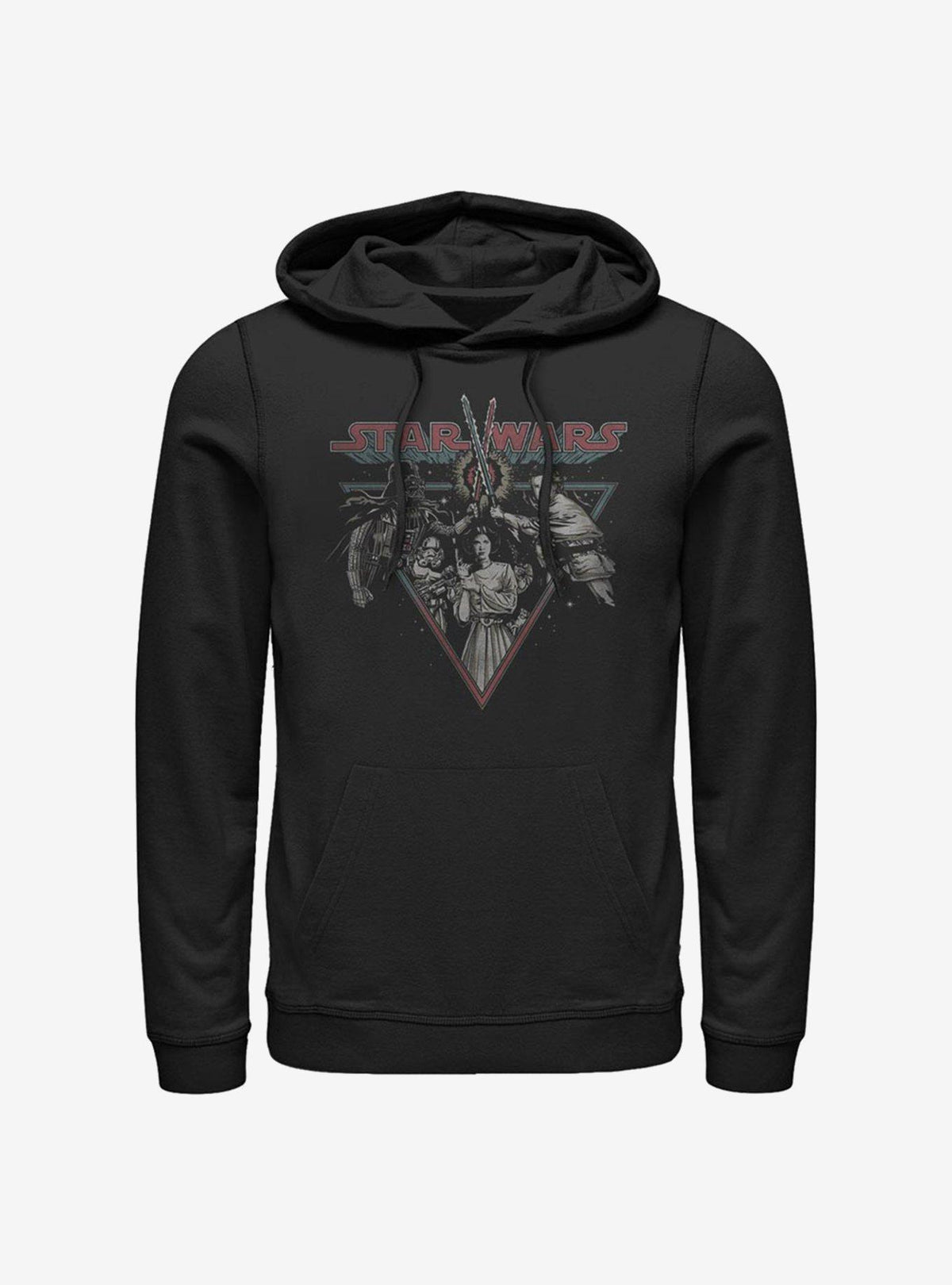 space adventure Flaming Battle Hoodie