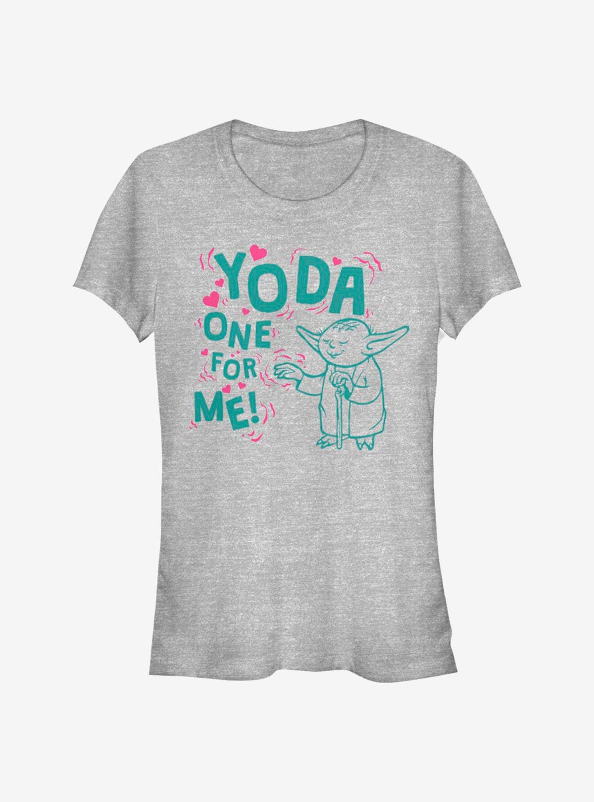 Star Wars Yoda One For Me Floating Girls T-Shirt | Premium Unisex T-Shirt, Trending Graphic Tee