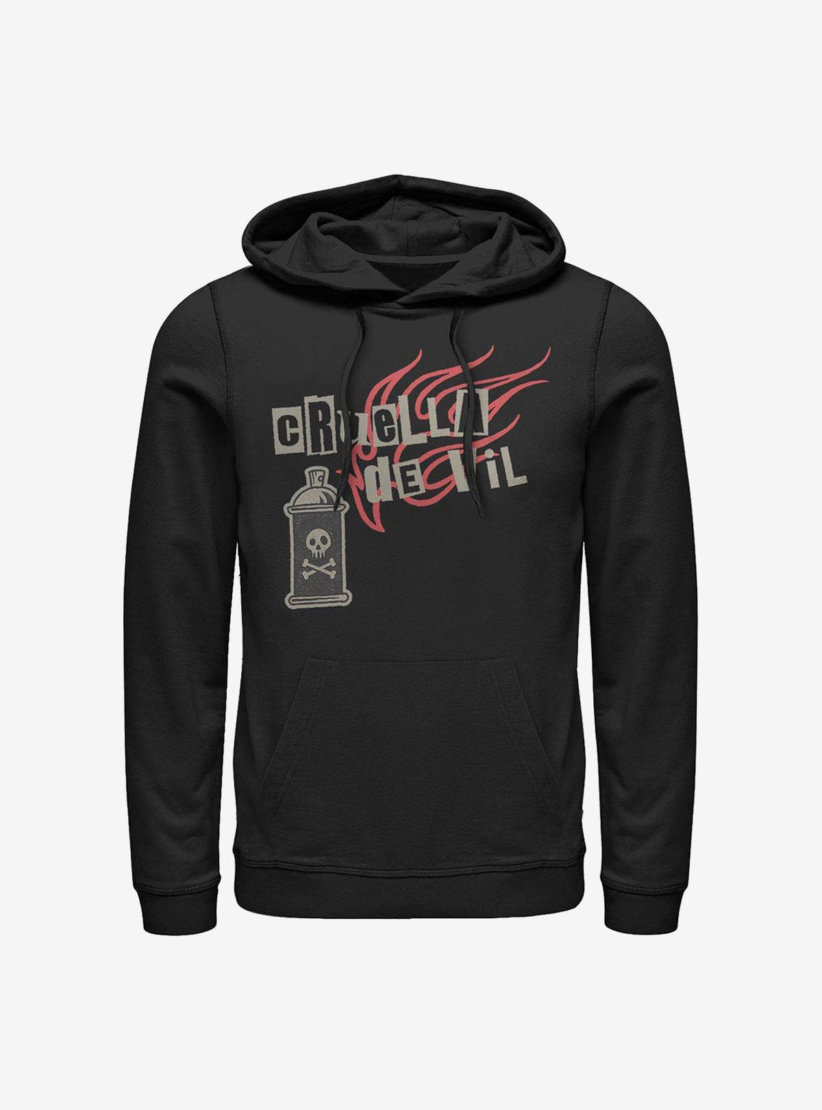 Cruella Spray Paint Fire Hoodie