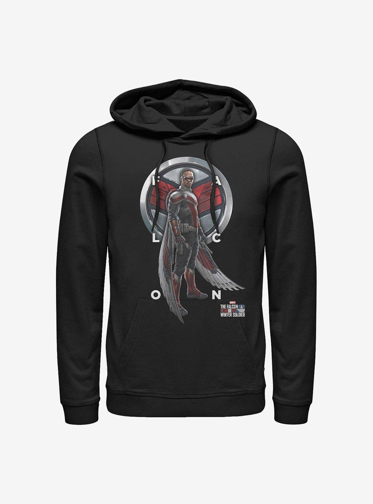 The Falcon And The Winter Soldier Falcon Grid Text Hoodie