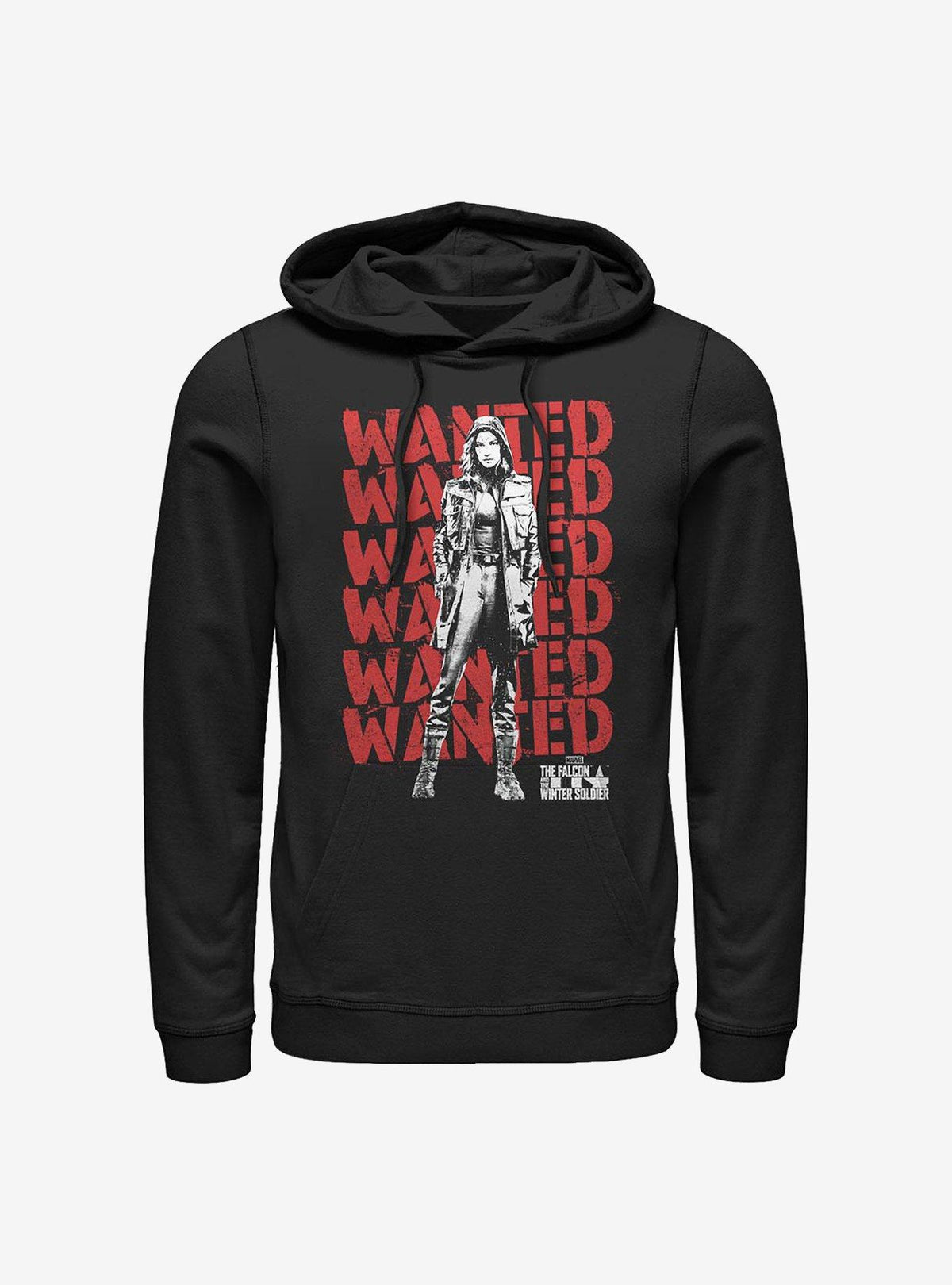 Marvel The Falcon And The Winter Soldier Wanted Repeating Carter Hoodie